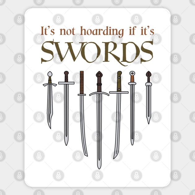 Sword hoarding Magnet by Shad's Store